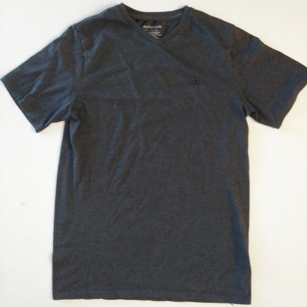 Calvin Klein Jeans Gray Youth Tee Large